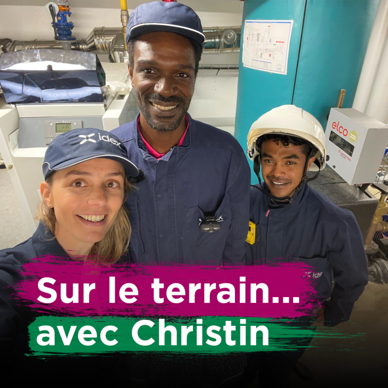 Sur le terrain avec Christin