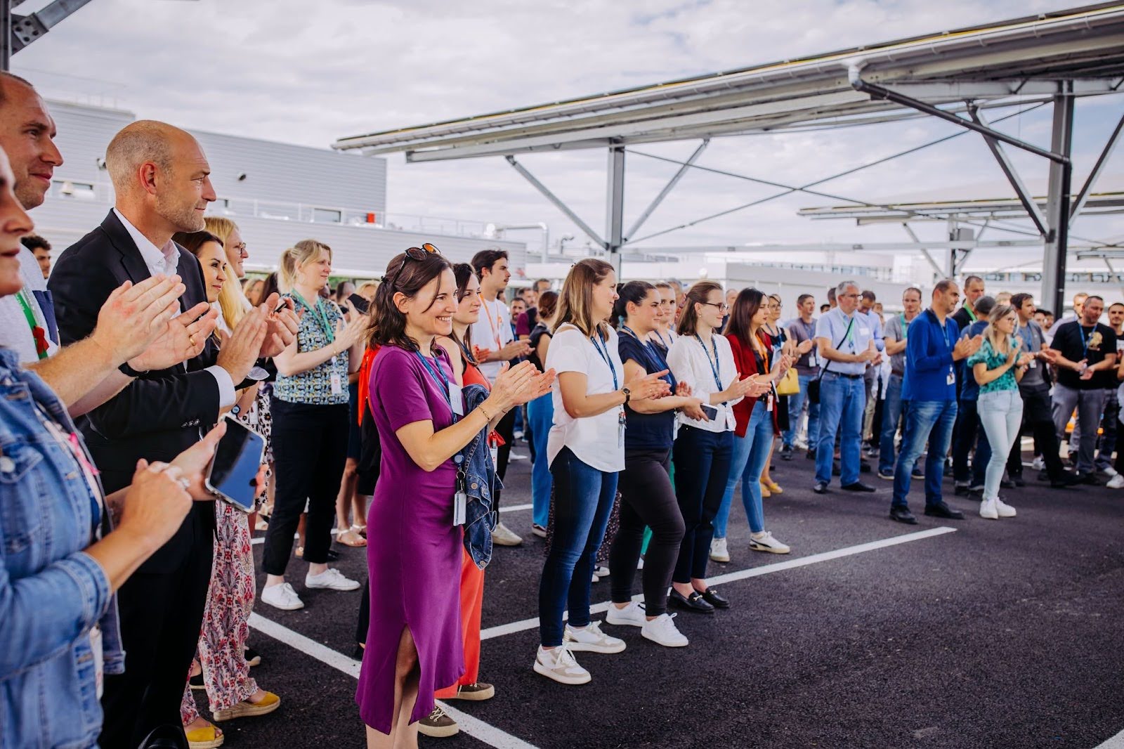 inauguration du site de Safran à Blagnac