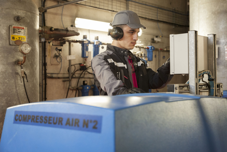 Air comprimé pour la fabrication industrielle