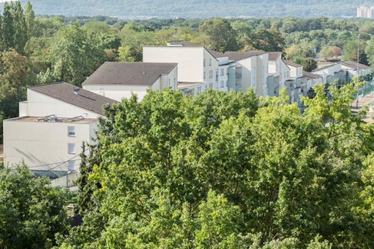 Vue de la ville de Taverny