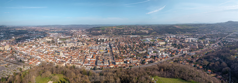 vue ville bourgoin jallieu